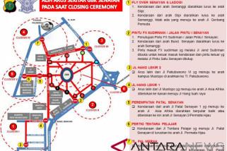 Kakorlantas imbau masyarakat tidak berkepentingan hindari GBK