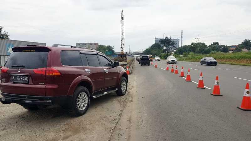 Jalur Tol Cikampek Lancar dan Terkendali Pagi Ini