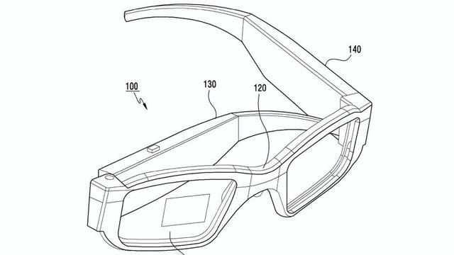 Samsung Terbitkan Paten untuk Kacamata AR, Bisa Dilipat