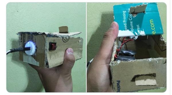 Bikin Haru, Bocah Ini Buat Powerbank Sendiri untuk Kakaknya