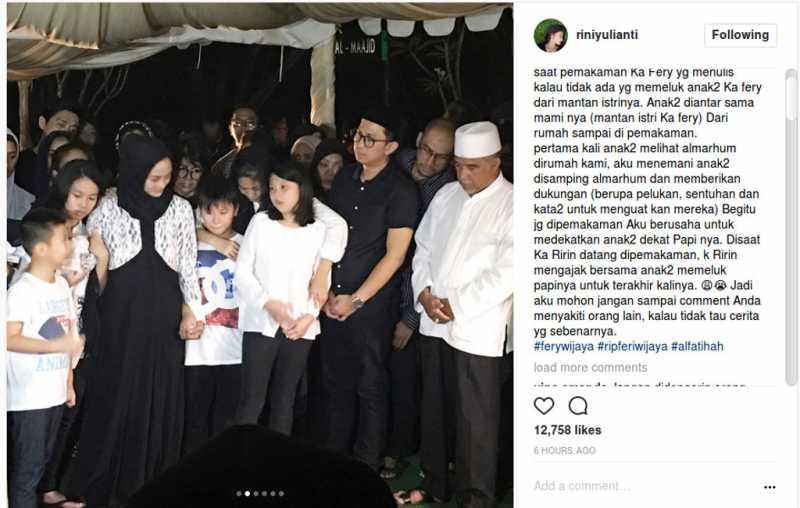 Adik Ririn Ekawati Buka Suara Soal Anak Fery Wijaya dari Mantan Istri