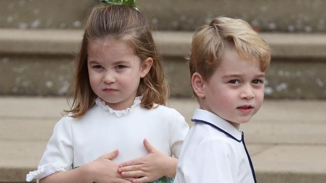 Potret Putri Charlotte dan Pangeran George di Pernikahan Putri Eugenie